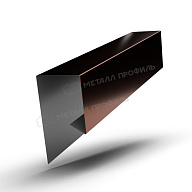 Планка завершающая сложная 30х25х3000 (PURMAN-20-Argillite-0.5)